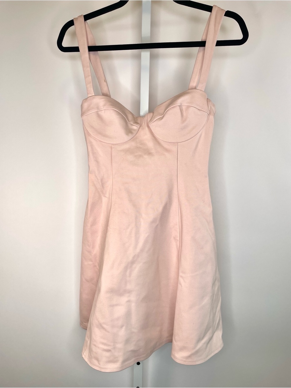 Selkie | Chateau Sleeveless Skater Dress Castle Pink Size XS - Picture 2 of 13